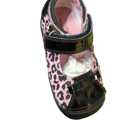 Hush Puppies Kids Party Starter Leather Shoes – Pale Pink Multicolour