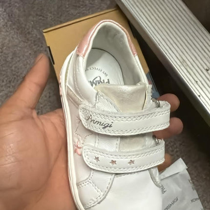 Primigi Nappa Soft Shoes - Bianco