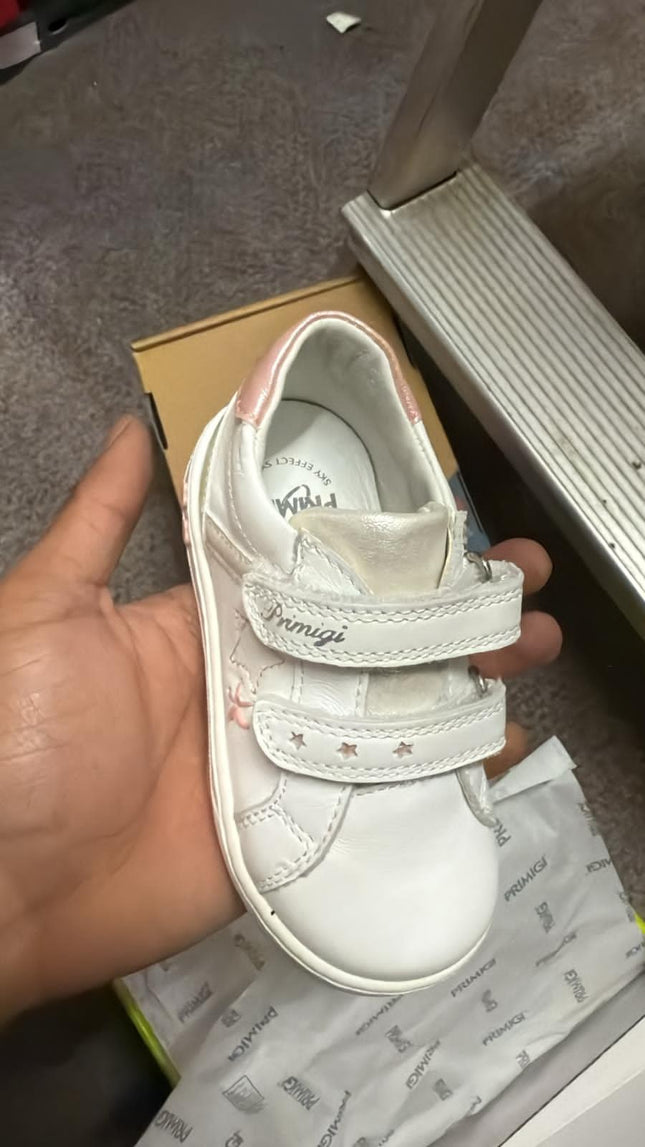 Primigi Nappa Soft Shoes - Bianco