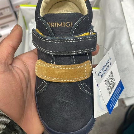 Primigi Boys' Nacodex Leather Kids Shoes - Black