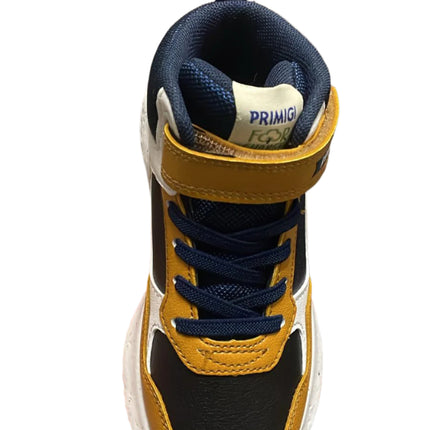 Primigi Boys' Ankle Boots Nappa Pu Recycle - Navy/Yellow