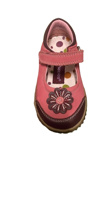 Hush Puppies Girls’ Clownfish Nubuck Kids Shoes - Pink Multi