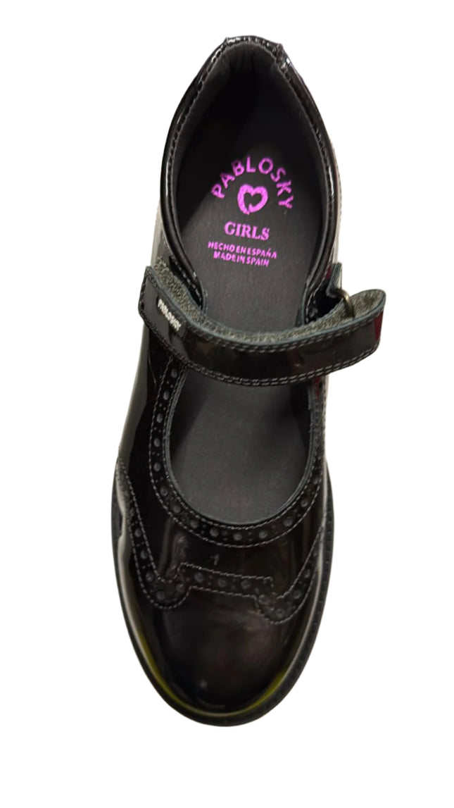 Pablosky Girls' Leather Kayak Shoes – Steel Grey