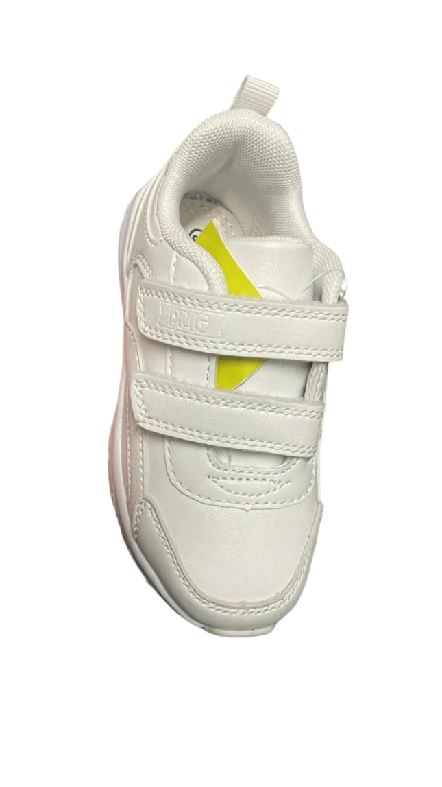 Primigi Boys' Nappa PU Leather Shoes – White