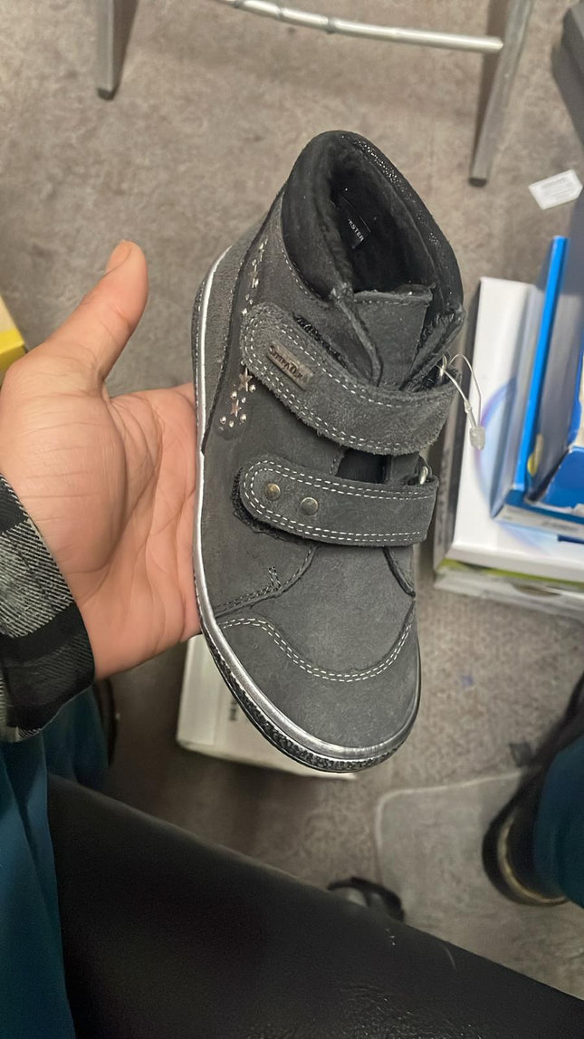 Richter Hydrovelour Glittervelour Shoe - Gray