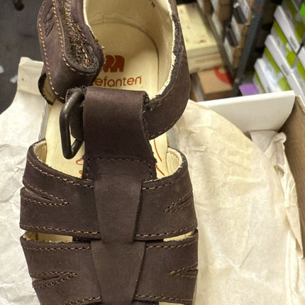Elefanten Weit Leather Sandals - Indiana Brown