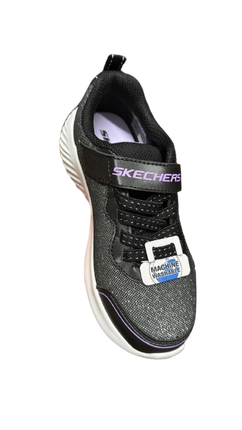 Skechers Girls' Girly Groove Kids Shoes - Black