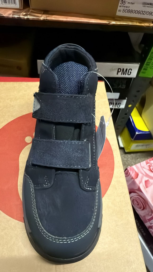 Ricosta Run Kent Medium Children's Boys' Ankle Boots - Blue