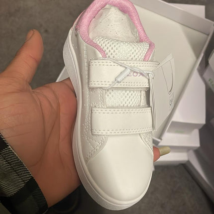 Geox Sneakers B Eclyper B365MA Kids Shoe - White/Pink