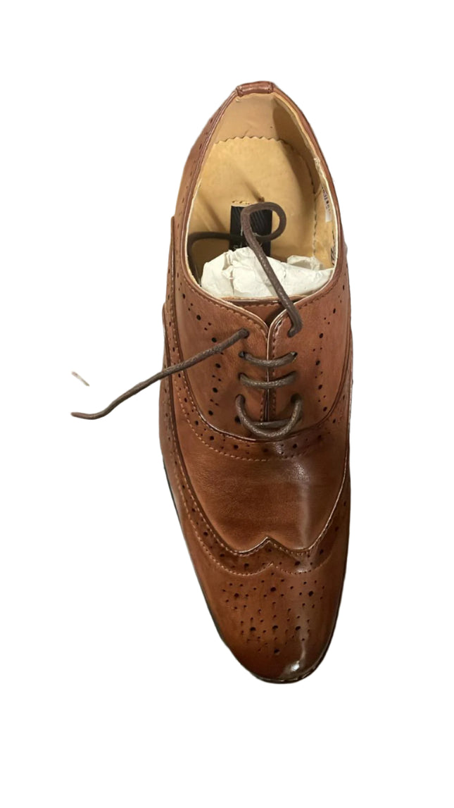 Goor Formal Leather Shoes – Brown