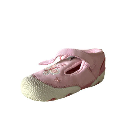Start-Rite Girls' Flutter Tot Leather Kids Shoes - Pink