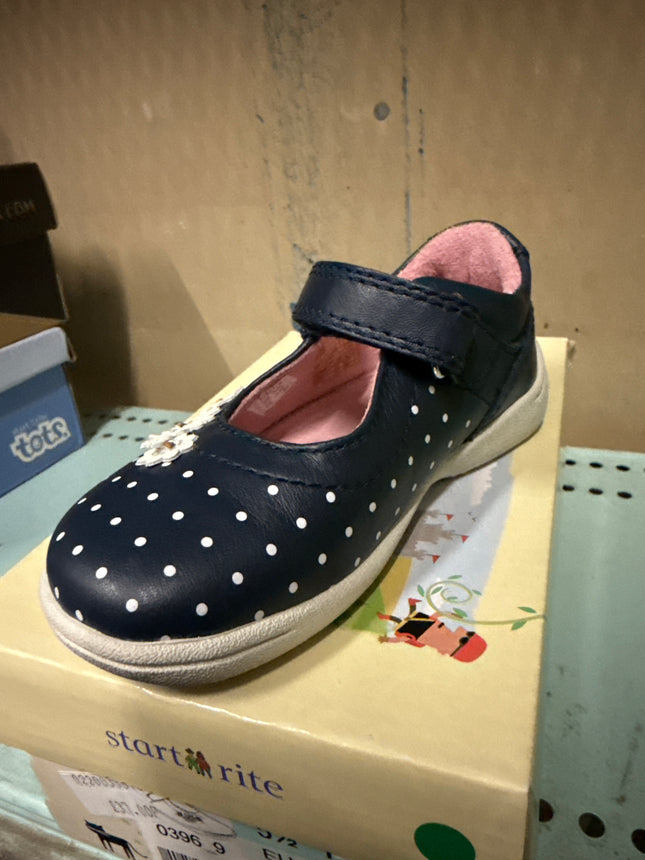 Start-Rite Girls’ Leather Kids Shoes - Navy