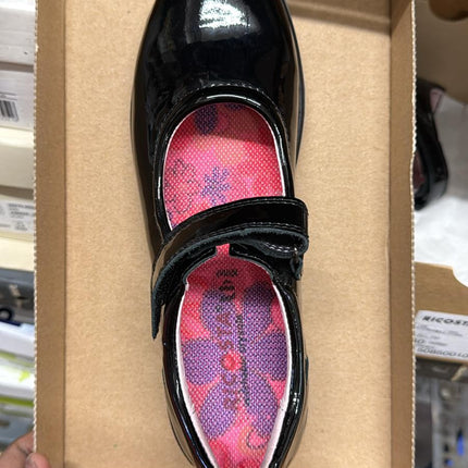 Ricosta Mittel Patent Shoes – Black