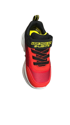 Skechers Boys’ Leather Kids Shoes - Red/Black