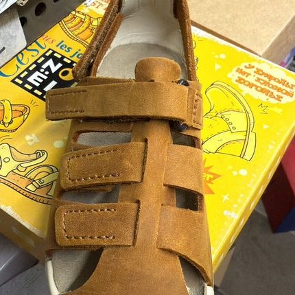Ecco Chłopięce 2ND Cozmo Fisherman Sandals - Amber