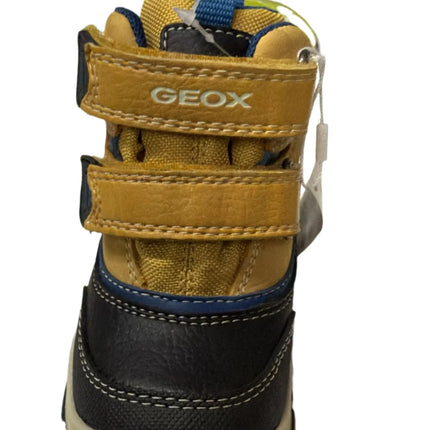 Geox Boys' B Todo Kids Shoe - Navy/Kaki