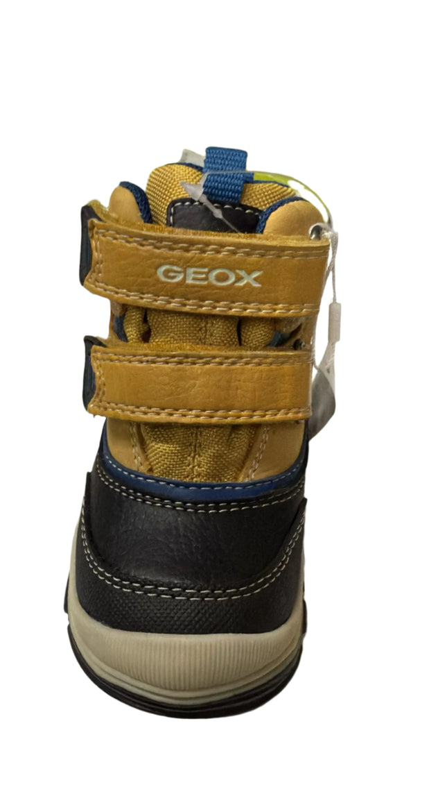 Geox Boys' B Todo Kids Shoe - Navy/Kaki