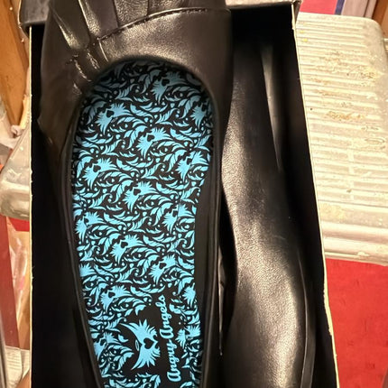 Angry Angels Girls’ Leather Kids - Shoes - Black