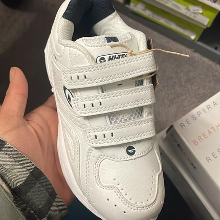 Hi-Tec Junior Shoe - White/Navy