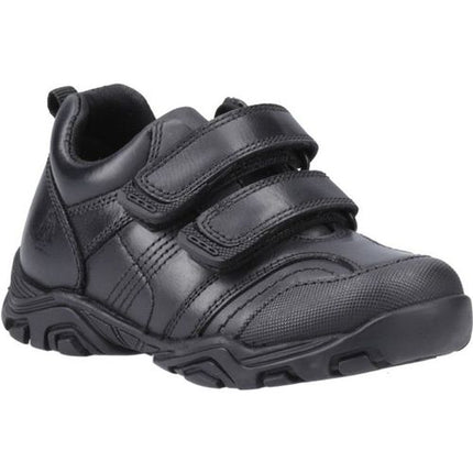 Hush Puppies Boy's Leroy Touch Fast Infant Shoes - Black