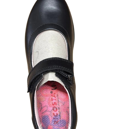 Ricosta Girls’ Beth Medium Leather Shoes - Black