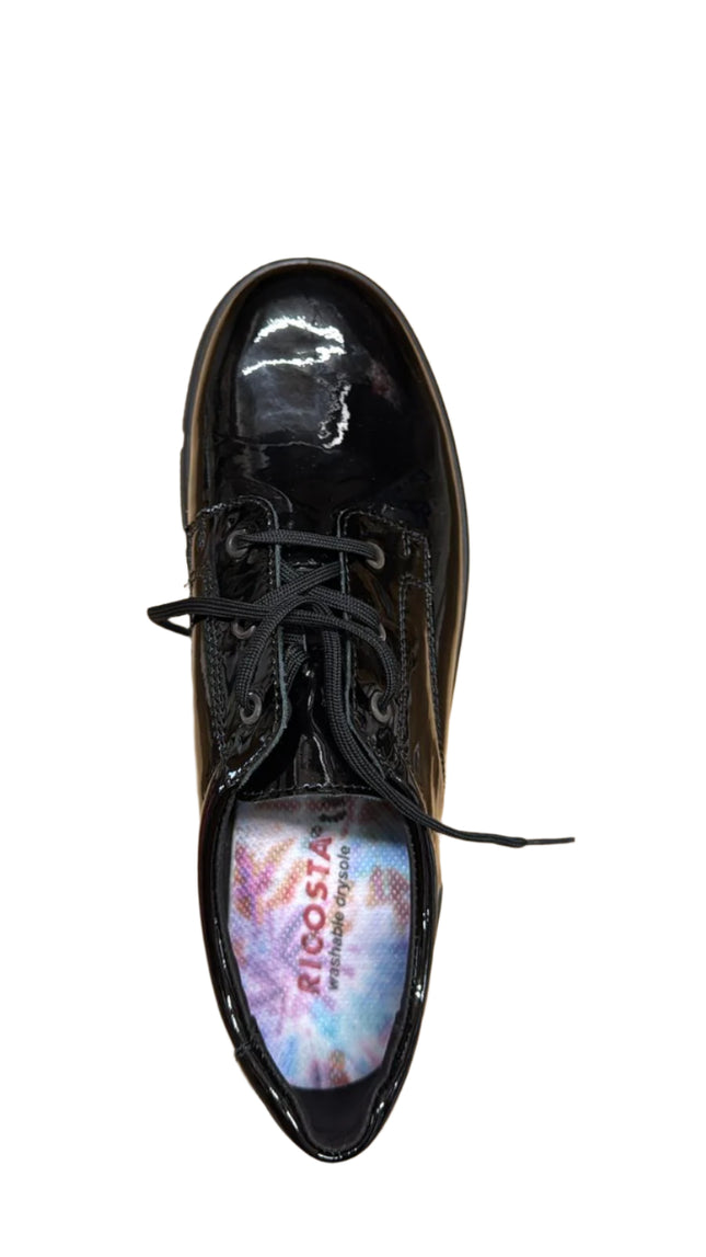 Ricosta Stacy Leather Shoes – Black