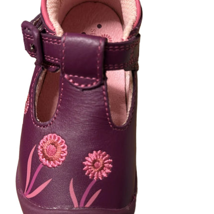 Start Rite Ready Kids Leather Shoes - Light Purple