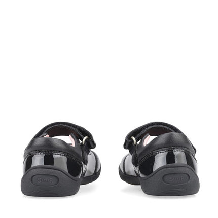 Start-Rite Girl's Twizzle Patent Leather Shoes S - Black