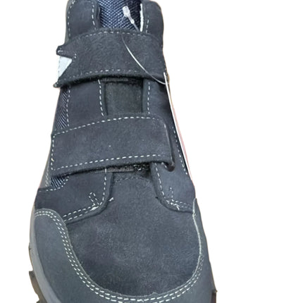 Ricosta Boys' Marvi Leather Ankle Shoes - Blue/Grey