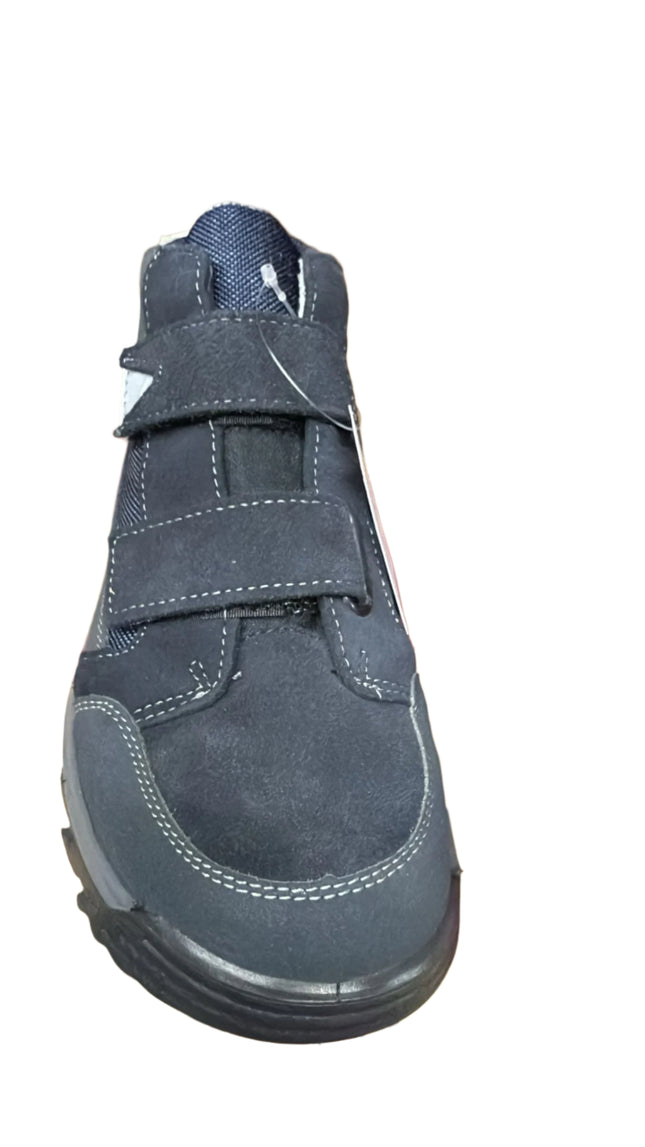 Ricosta Boys' Marvi Leather Ankle Shoes - Blue/Grey