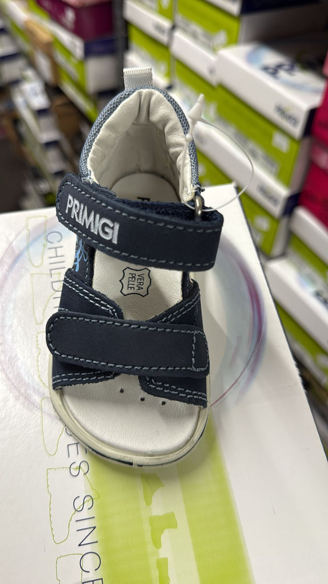 Primigi Children's Leather Sandals - Dark Blue