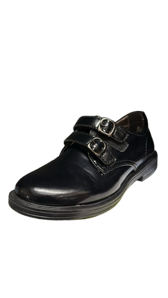 Primigi SI Abrasiveto Leather Shoes - Black