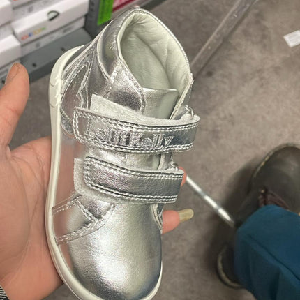 Lelli Kelly Girls' Estelle Metallic Party Shoes – Silver