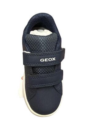 Geox Eclyper A Synthetic Leather Kids Shoes - Navy