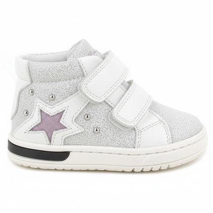 PRIMIGI GIRLS' CHILS SHOE SNEAKERS - WHITE