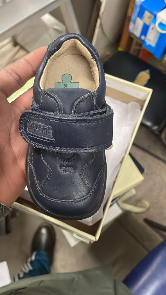 Start-Rite Morris Leather School Shoes – Navy