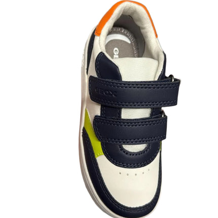 Geox Boys’ Eclyper Shoes - White/Navy