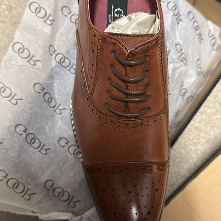 Goor Smart Formal Shoes – Brown