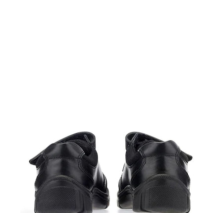 Start-Rite Boy's Luke Leather Shoes S - Black