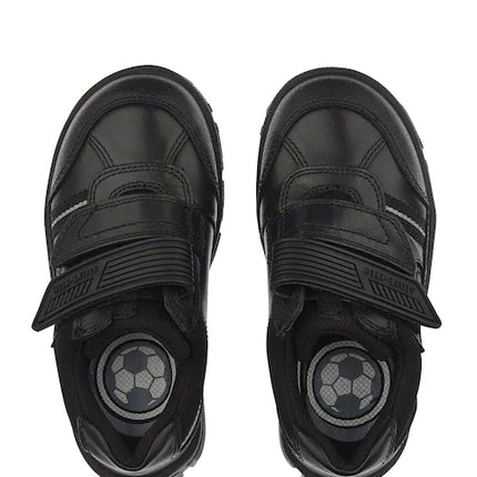 Start-Rite Boy's Luke Leather Shoes L - Black