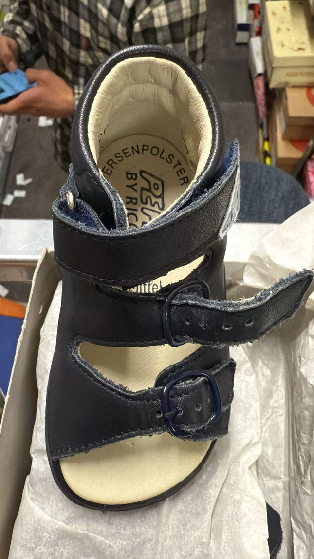 Ricosta Ozean Nappa Soft Leather Sandals - Zini Navy