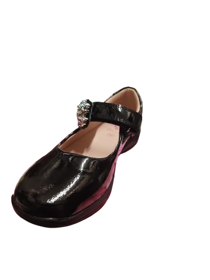 Lelli Kelly LKS08616 Bianca Kids Shoes - Black Patent