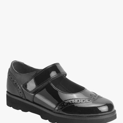 Start-Rite Girl's Cosmos Leather Shoes L - Black