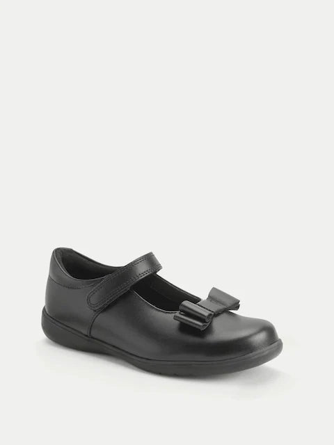 Start-Rite Girl's Bella Leather Shoes S - Black