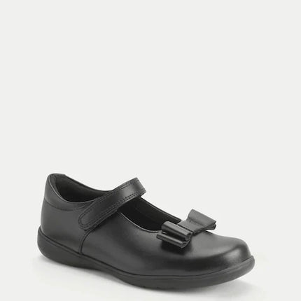 Start-Rite Girl's Bella Leather Shoes L - Black