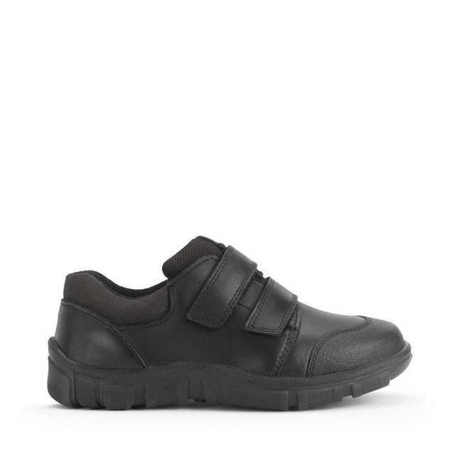 Start-Rite Boy's Topic Leather Shoes L - Black