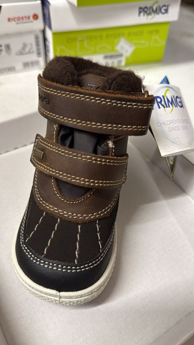 Primigi Nab Gomm New Leather Shoes - Marron