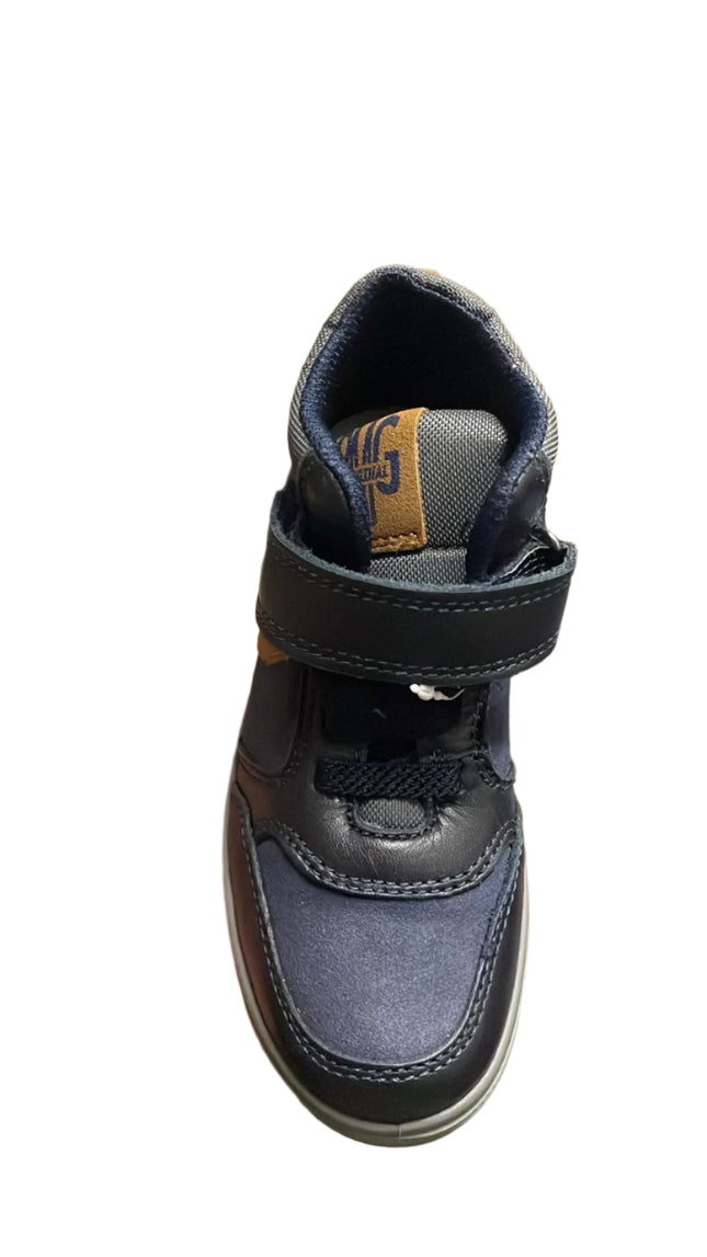 Primigi Boys' Napp Ankle Boots - Navy