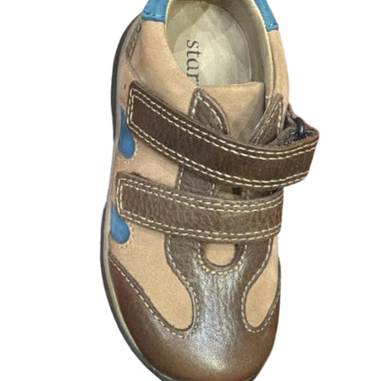 Start-Rite Mischief Boys’ Leather Summer Shoes – Brown