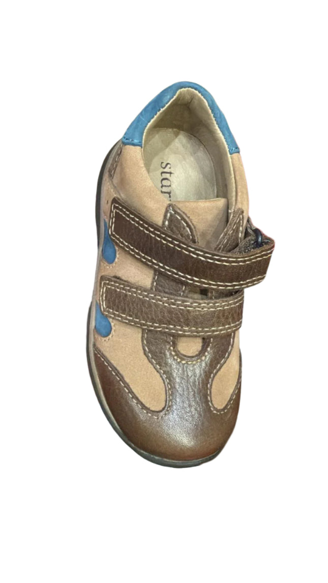 Start-Rite Mischief Boys’ Leather Summer Shoes – Brown